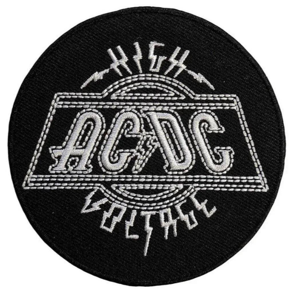 AC/DC Patch Rund · High Voltage Circle (Ø 8cm)
