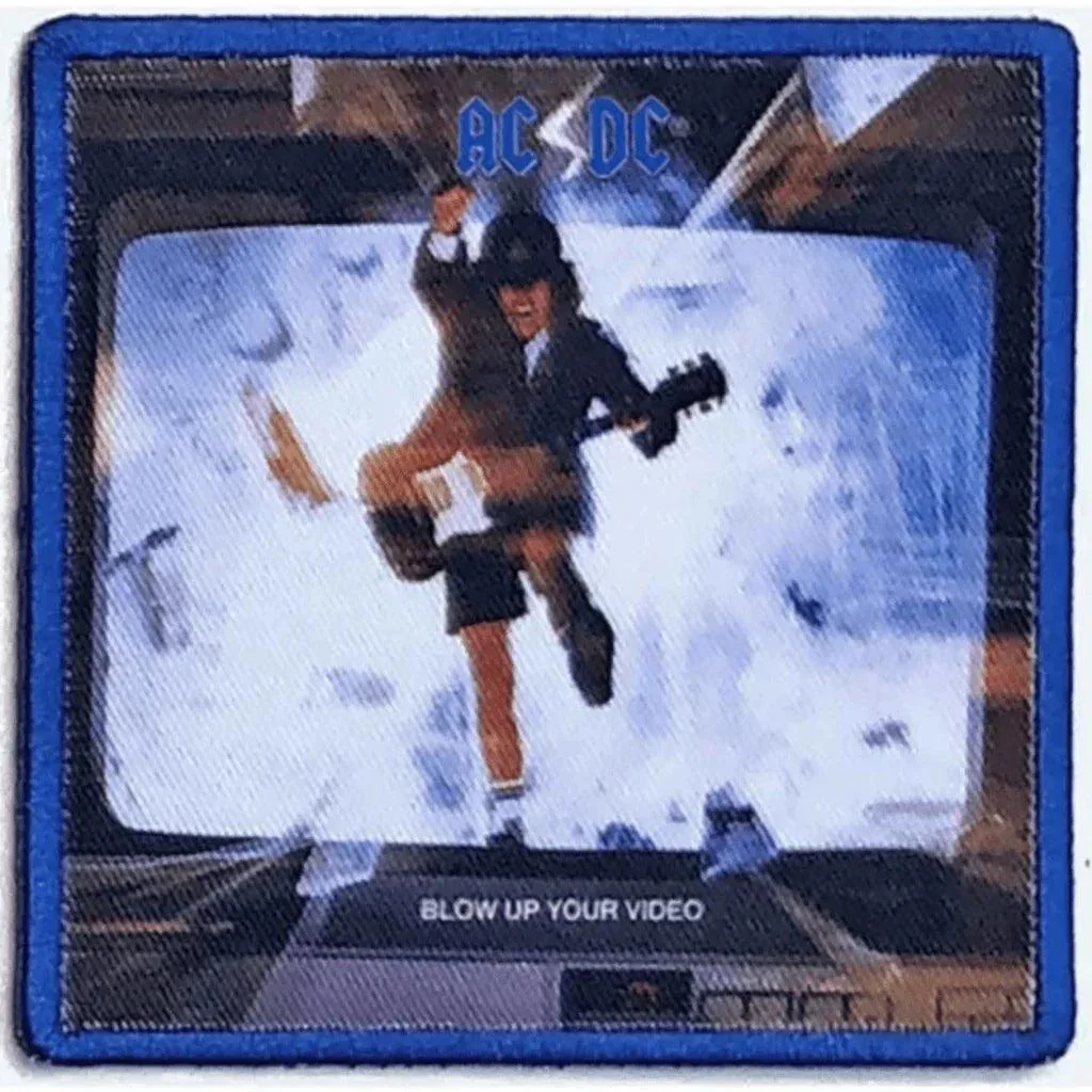 AC/DC Patch · Blow Up Your Video (8cm x 8cm)