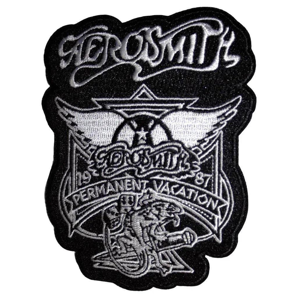 Aerosmith Patch · Permanent Vacation Cut Out (9cm x 11cm)