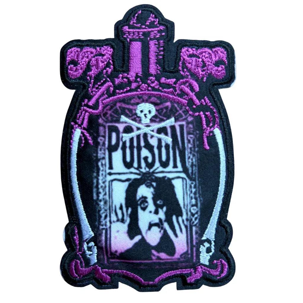 Alice Cooper Patch · Poison (6cm x 10cm)