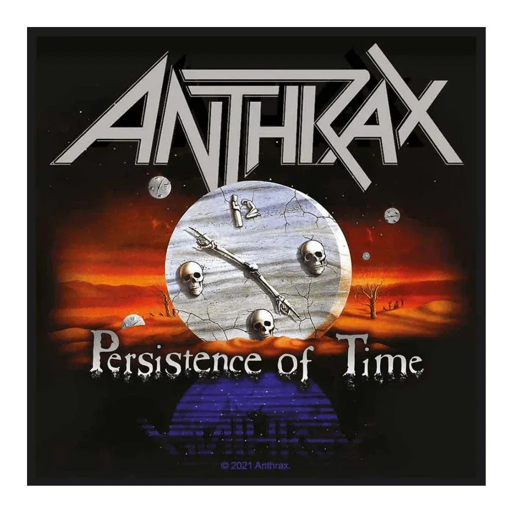 Anthrax Patch · Persistance of Time (8cm x 10cm)