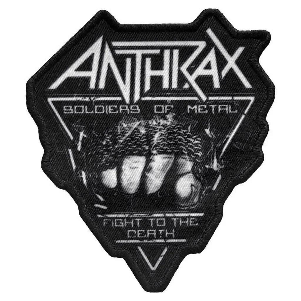 Anthrax Patch · Soldiers Of Metal (8cm x 8cm)