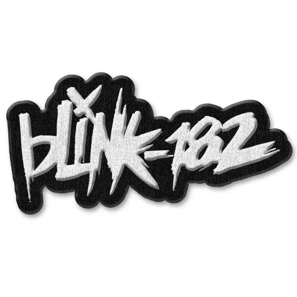 Blink 182 Patch · Scratch Logo (8cm x 4cm)
