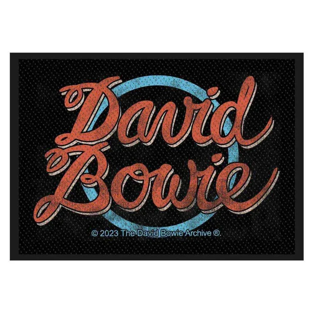 David Bowie Patch · Logo (10cmx 7cm)
