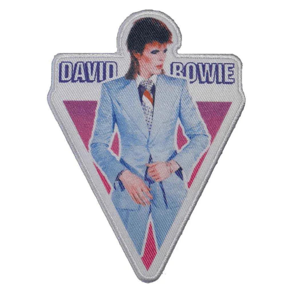 David Bowie Patch · Blue Suit (9cm x 12cm)