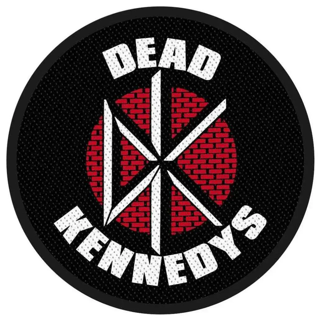 Dead Kennedys Patch Rund · DK Logo (Ø 9cm)