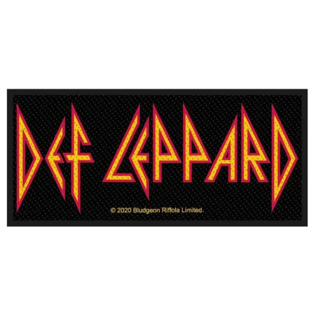 Def Leppard Patch · Logo Stripe (10cm x 4cm)