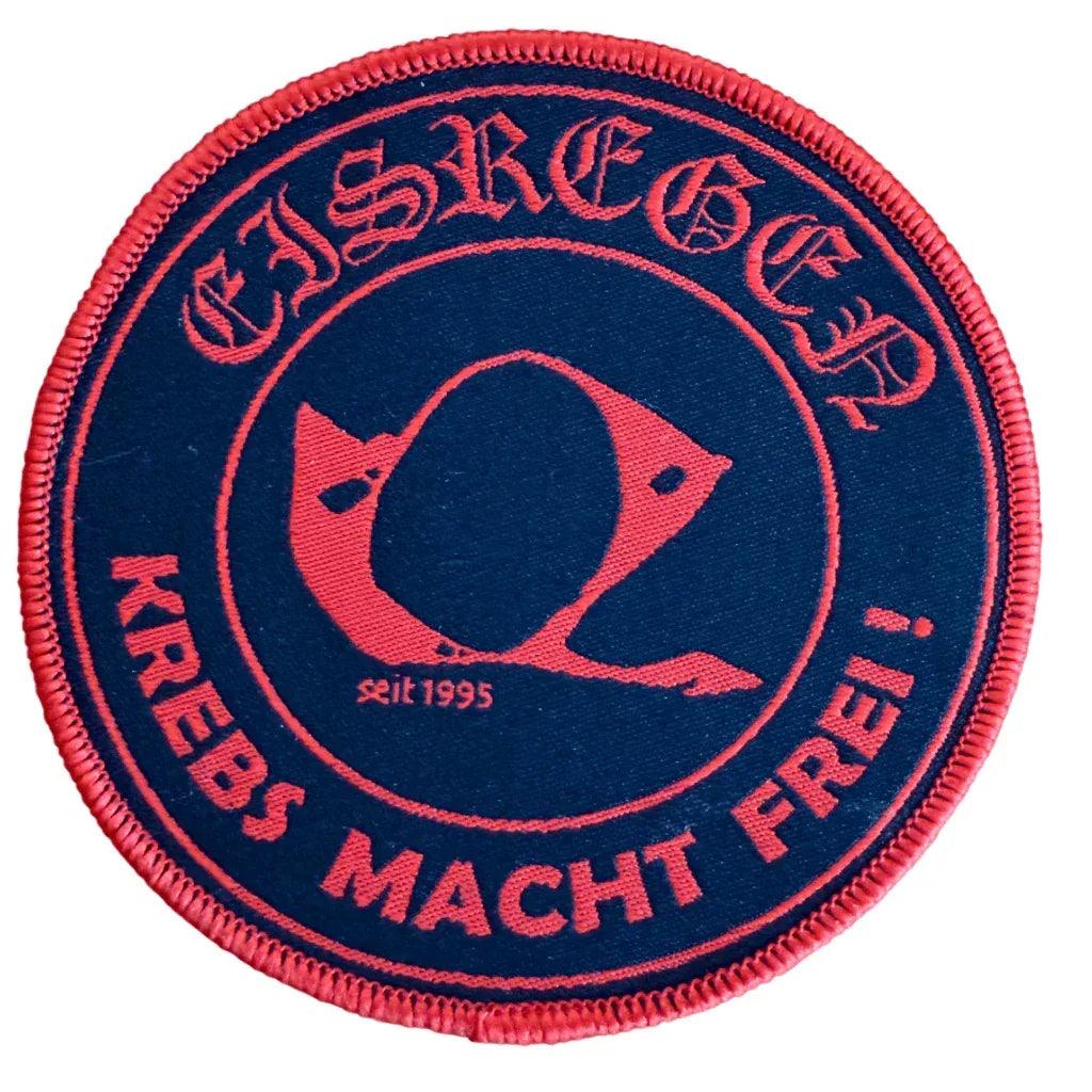 Eisregen Patch Rund · Krebs macht Frei (Ø 10cm)