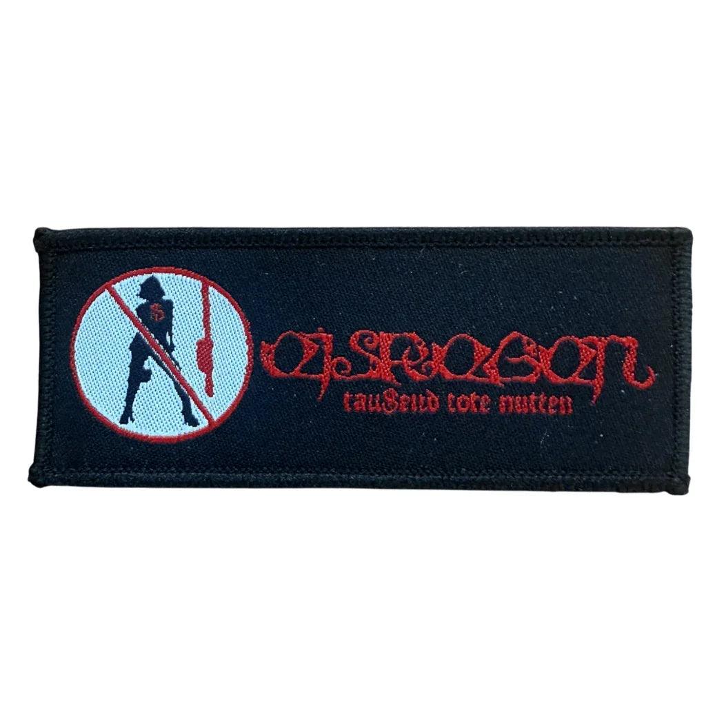 Eisregen Patch · tausend tote nutten (10cm x 3cm)