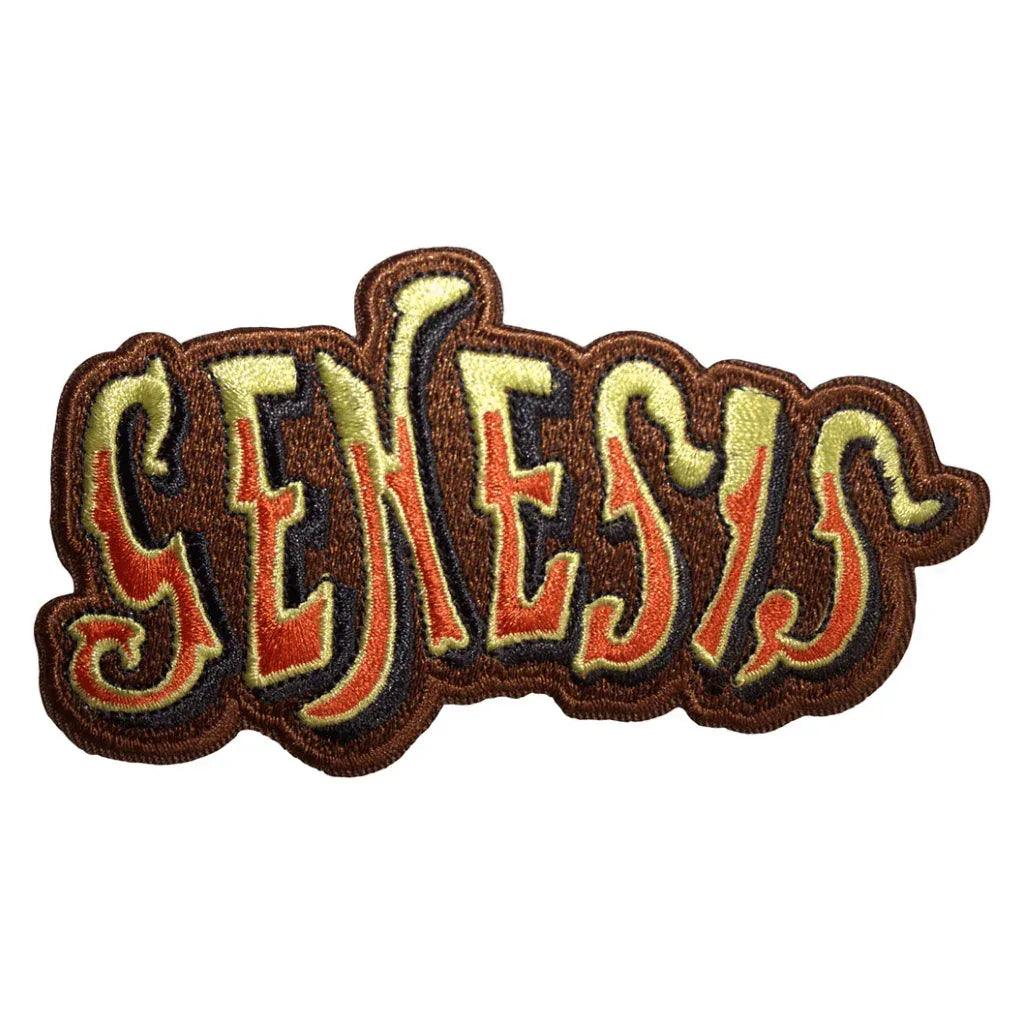 Genesis Patch · Logo Cut Out Orange (10cm x 5cm)