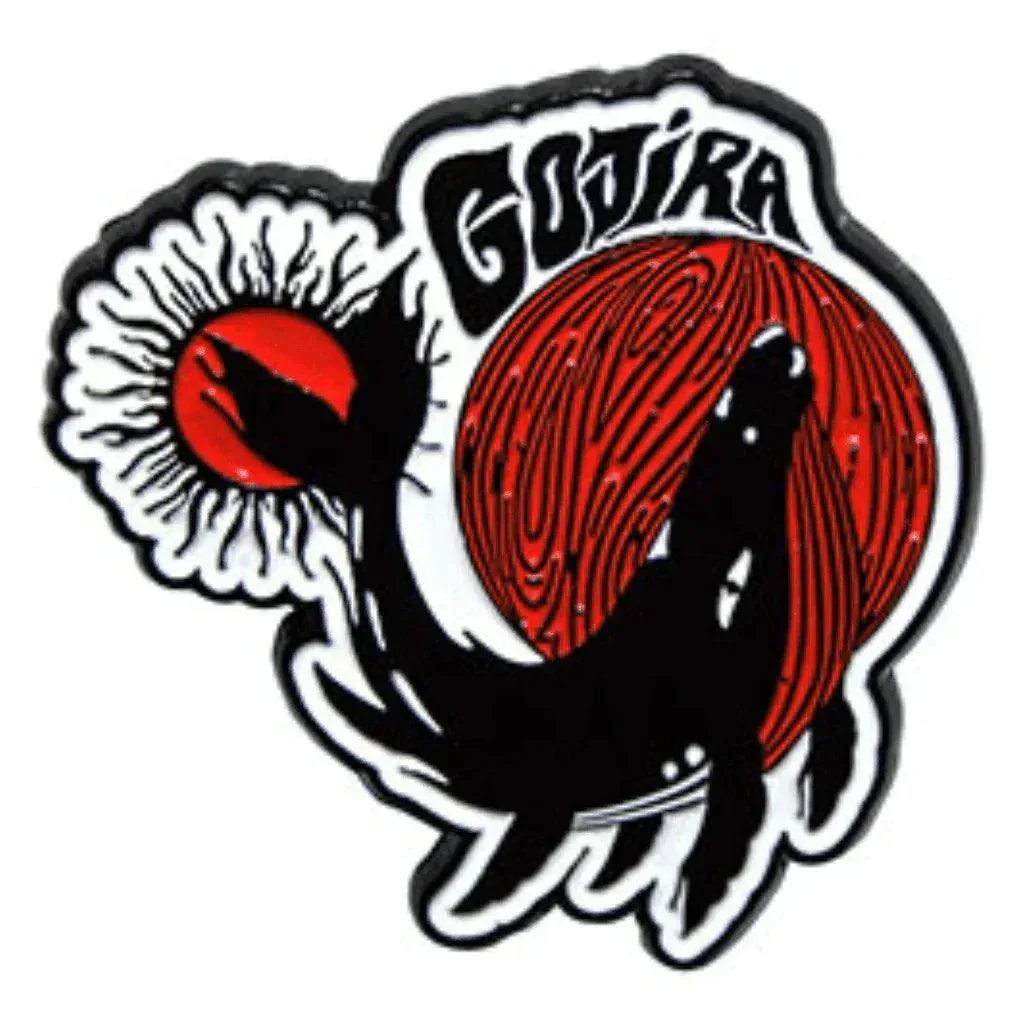 Gojira Anstecker Pin · Whale (4cm x 4cm)