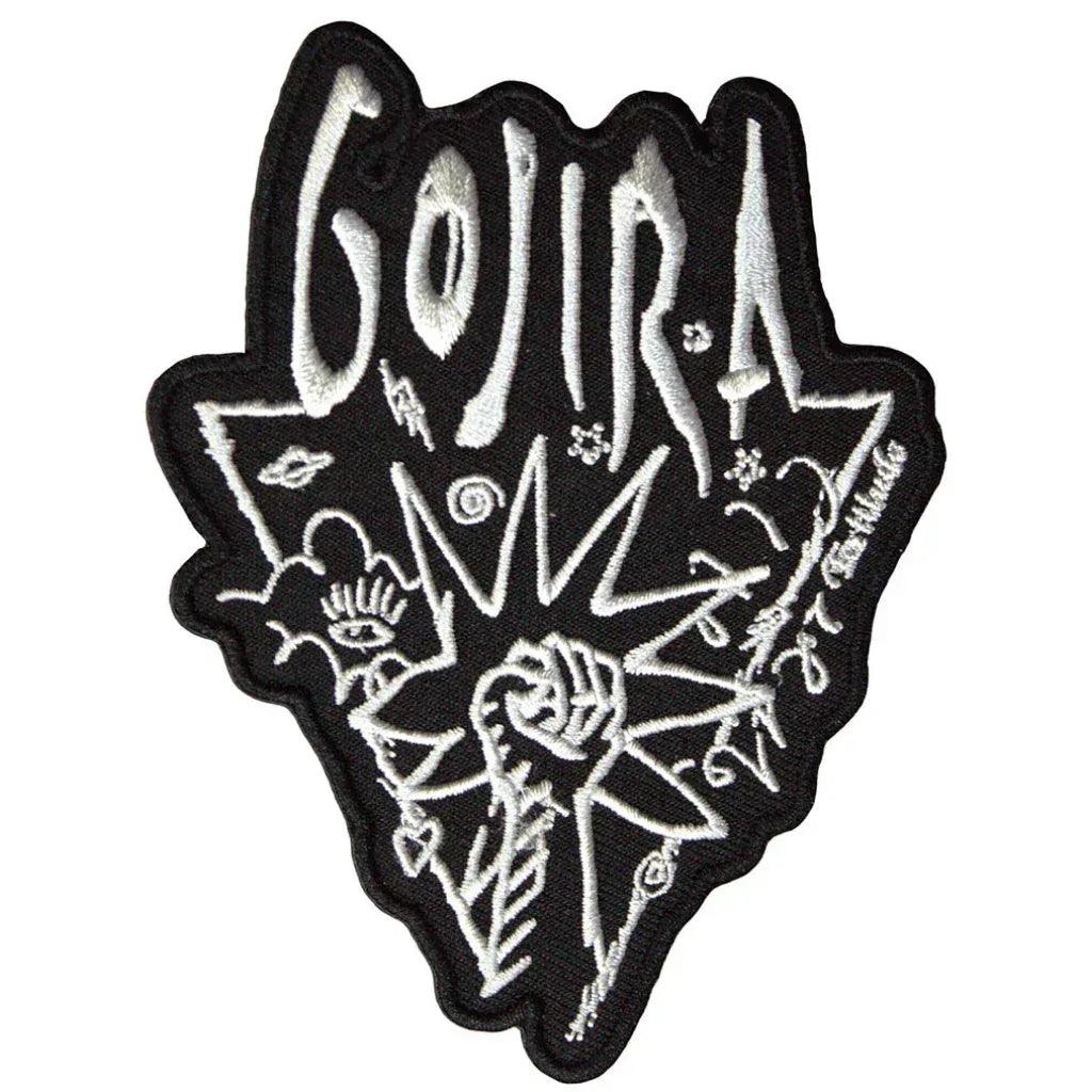Gojira Patch · Power Glove (8cm x 10cm)