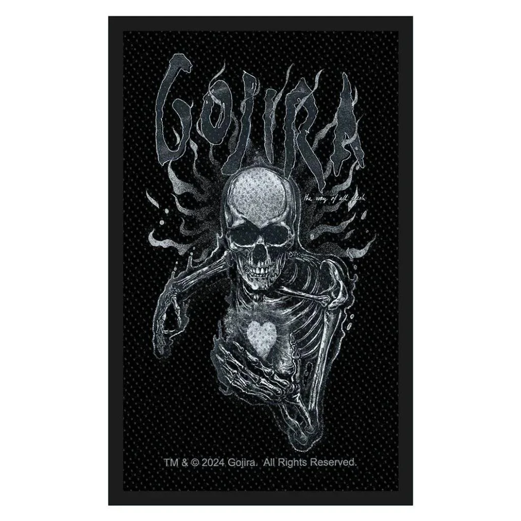 Gojira Patch · The Way Of All Flesh (6cm x 10cm)