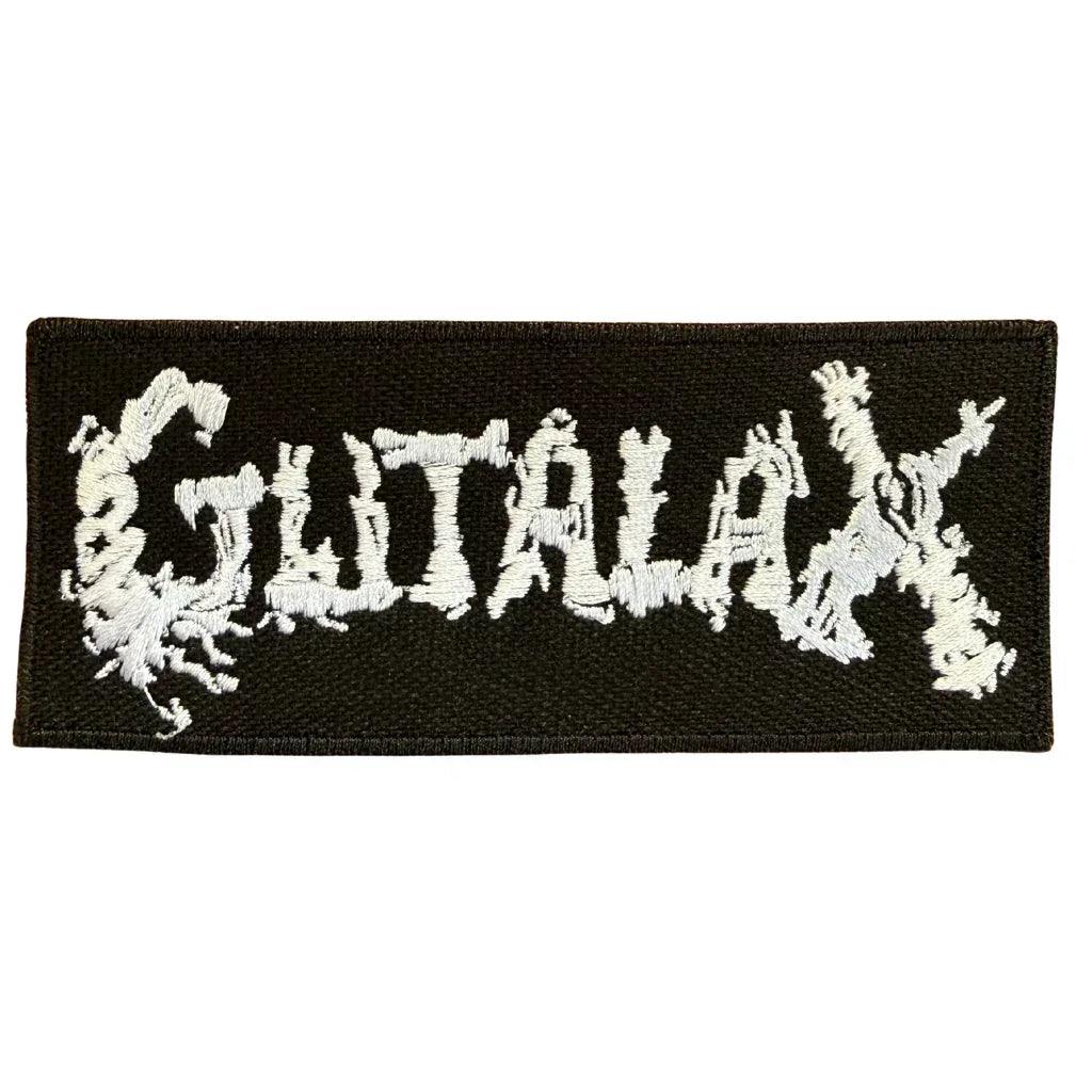 Gutalax Patch · Logo Stripe White (11cm x 5cm)
