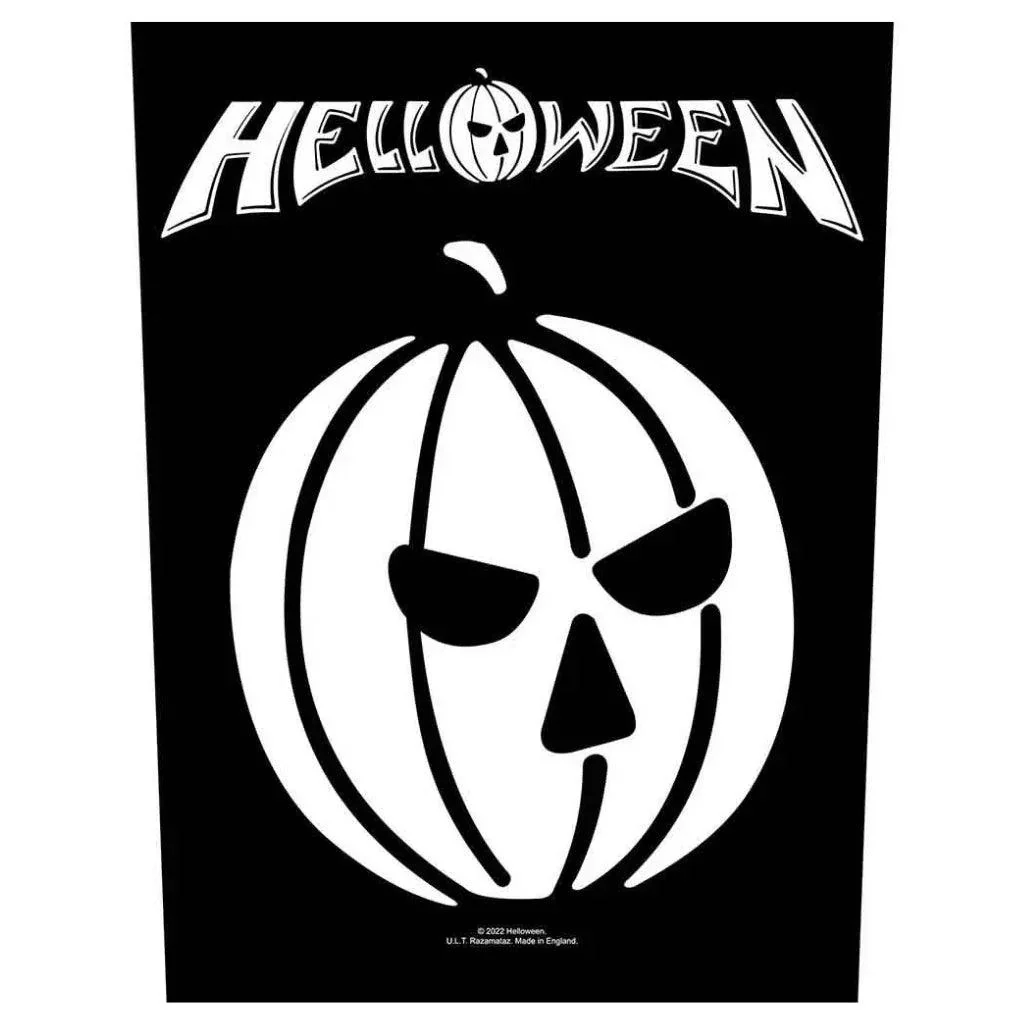 Helloween Backpatch Rückenaufnäher · Pumpkin (29cm x 34cm)