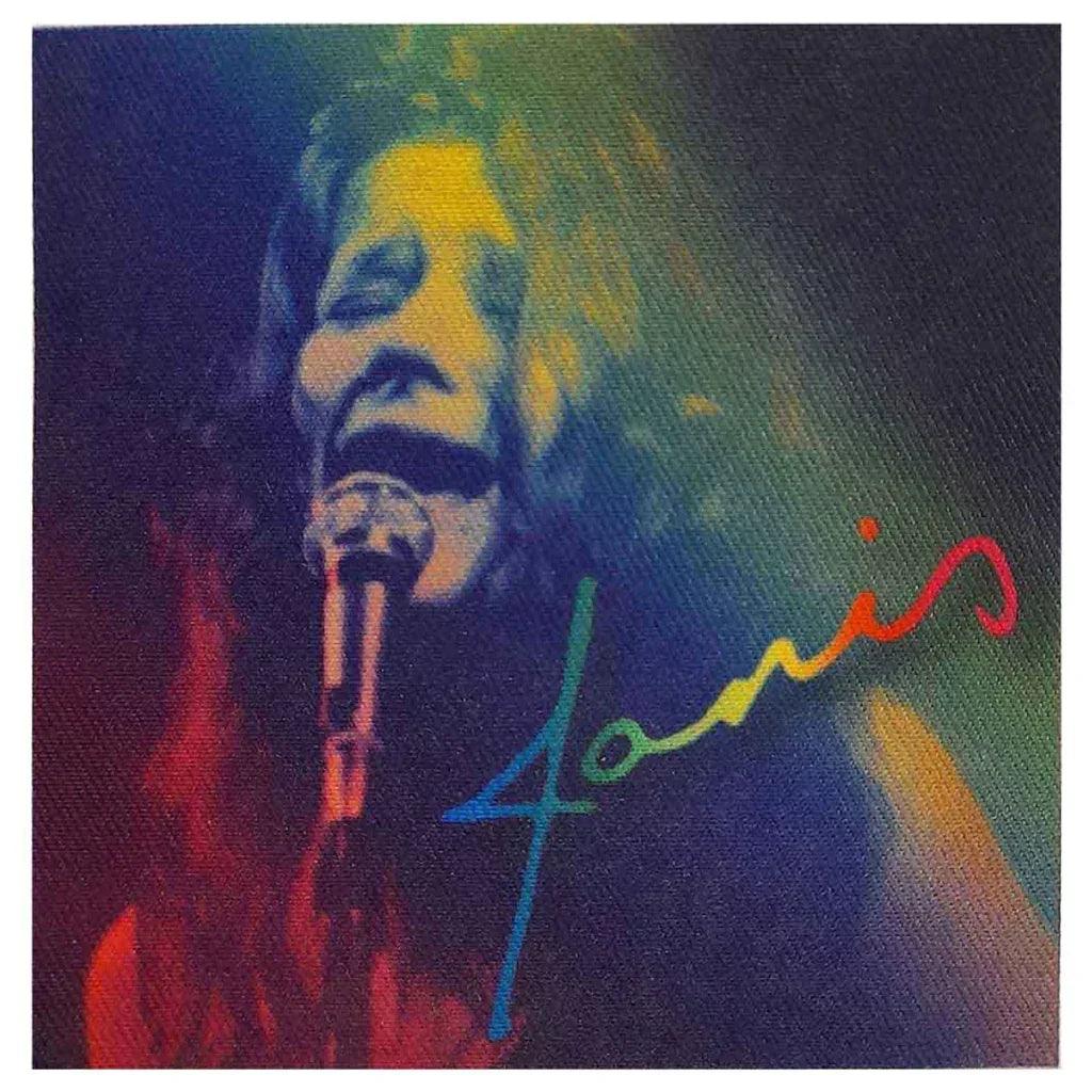 Janis Joplin Patch · Rainbow (10cm x 10cm)