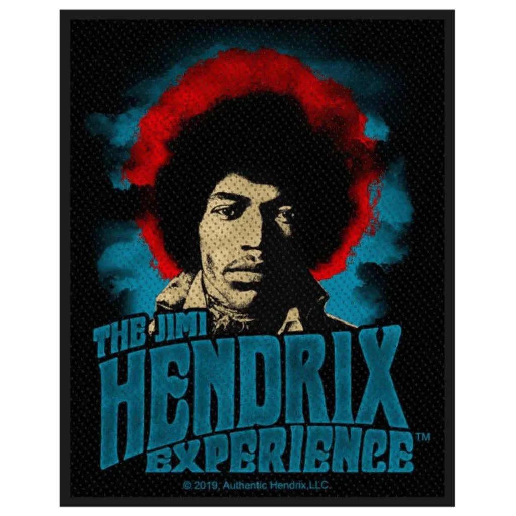 Jimi Hendrix Patch · Experience (8cm x 10cm)