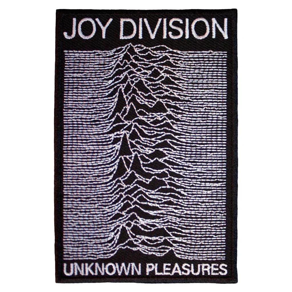 Joy Division Patch · Unknown Pleasures (7cm x 10cm)