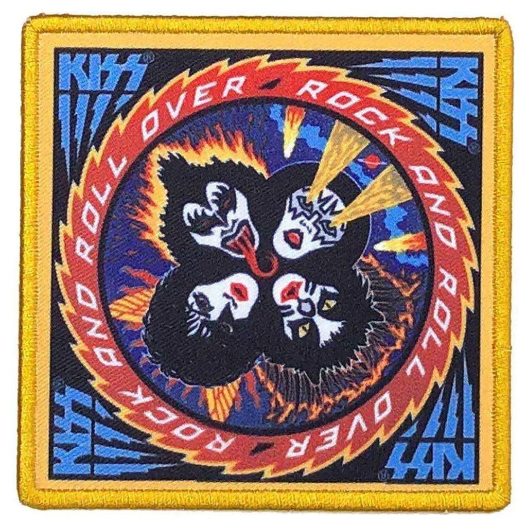 Kiss Patch · Rock And Roll Over (10cm x 10cm)