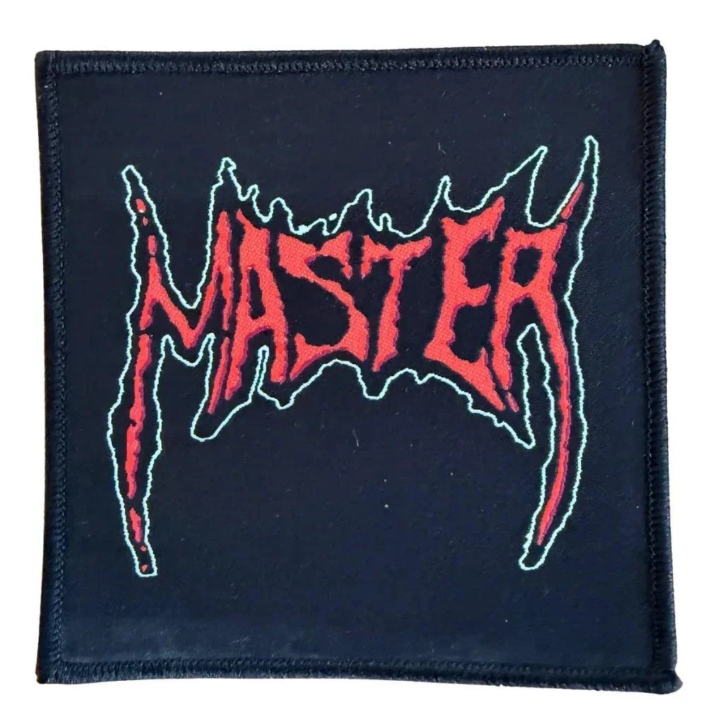 Master Patch · Logo Red Black (10cm x 10cm)