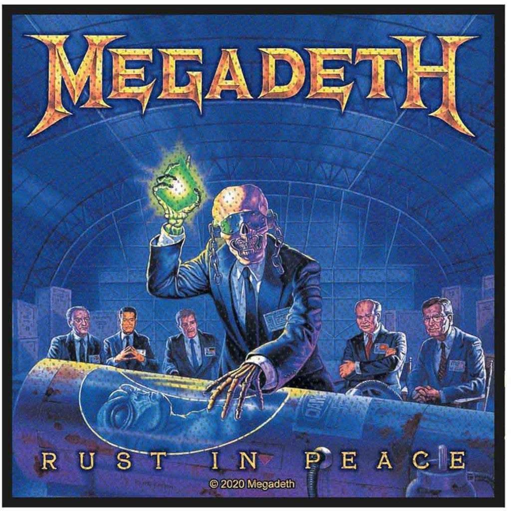 Megadeth Patch · Rust In Peace (10cm x 10cm)