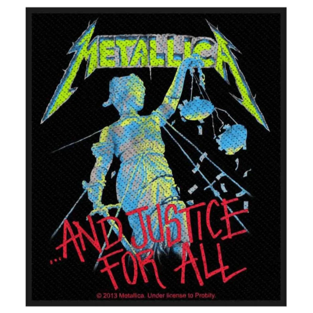 Metallica Patch · And Justice For All (8cm x 10cm)
