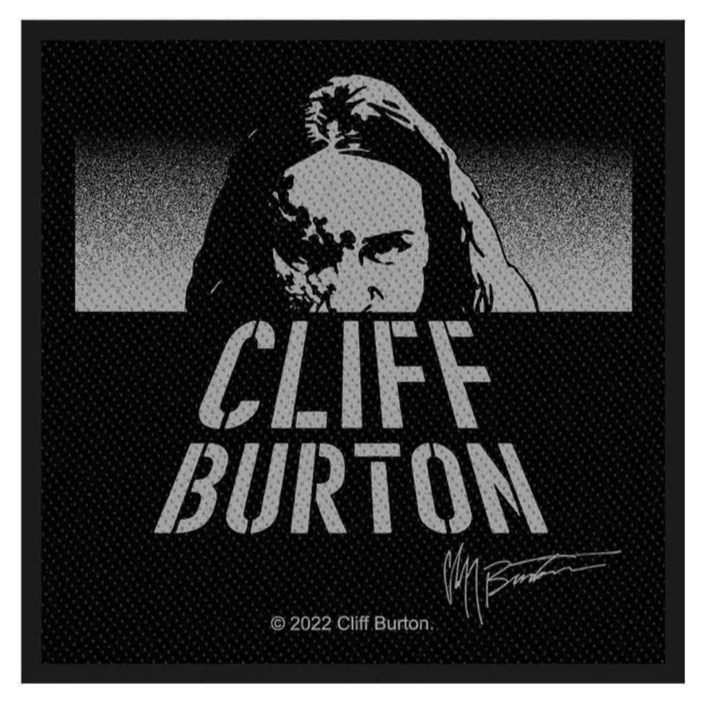 Metallica Patch · Dawn Of Cliff Burton (10cm x 10cm