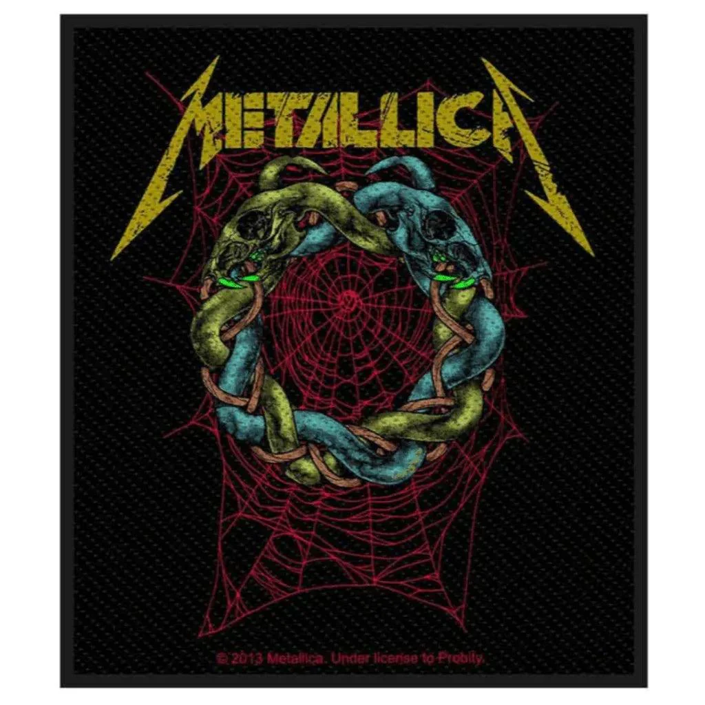 Metallica Patch · Tangled Web (8cm x 10cm)