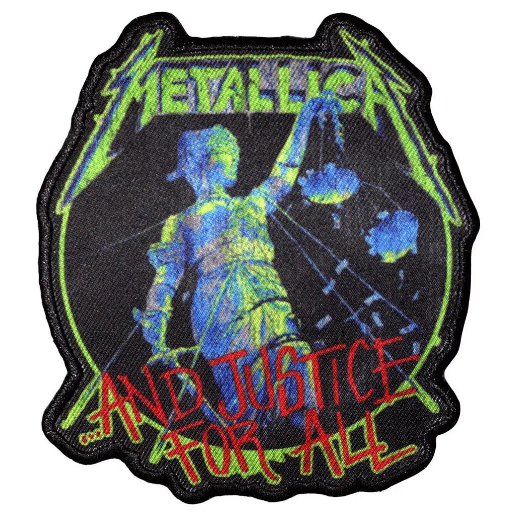 Metallica Patch · And Justice For All Cut Out (8cm x 10cm)