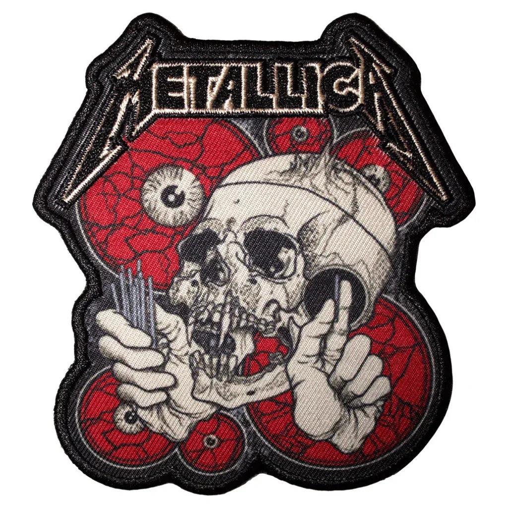 Metallica Patch · The Shortest Straw Red Eyes (8cm x 10cm)