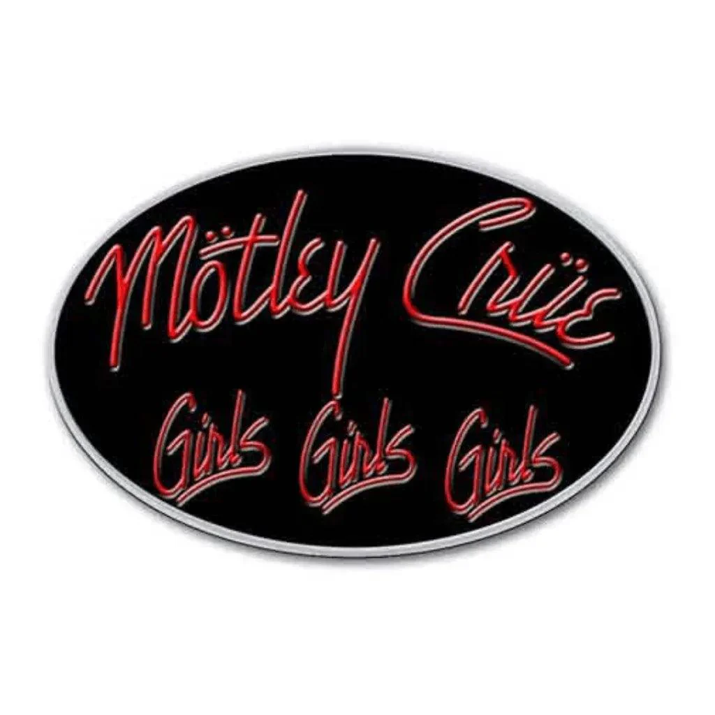 Mötley Crüe Anstecker Pin · Girls (2cm x 3cm)
