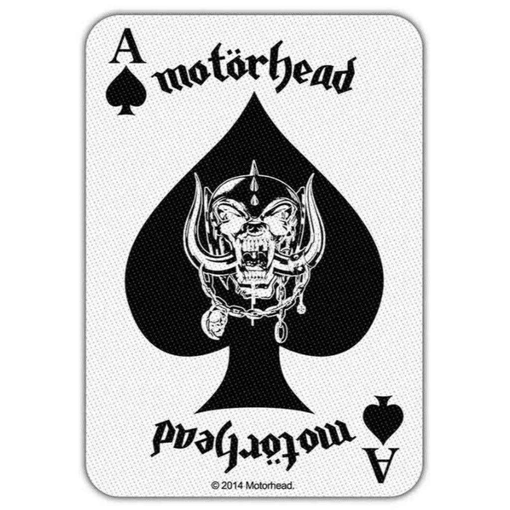 Motörhead Patch · Ace Of Spades Card (7cm x 10cm)