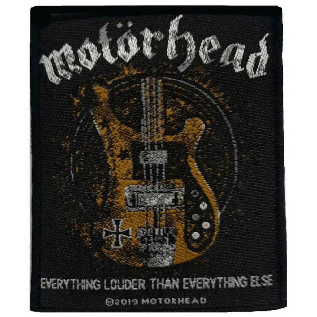 Motörhead Patch · Lemmys Bass (8cm x 10cm)
