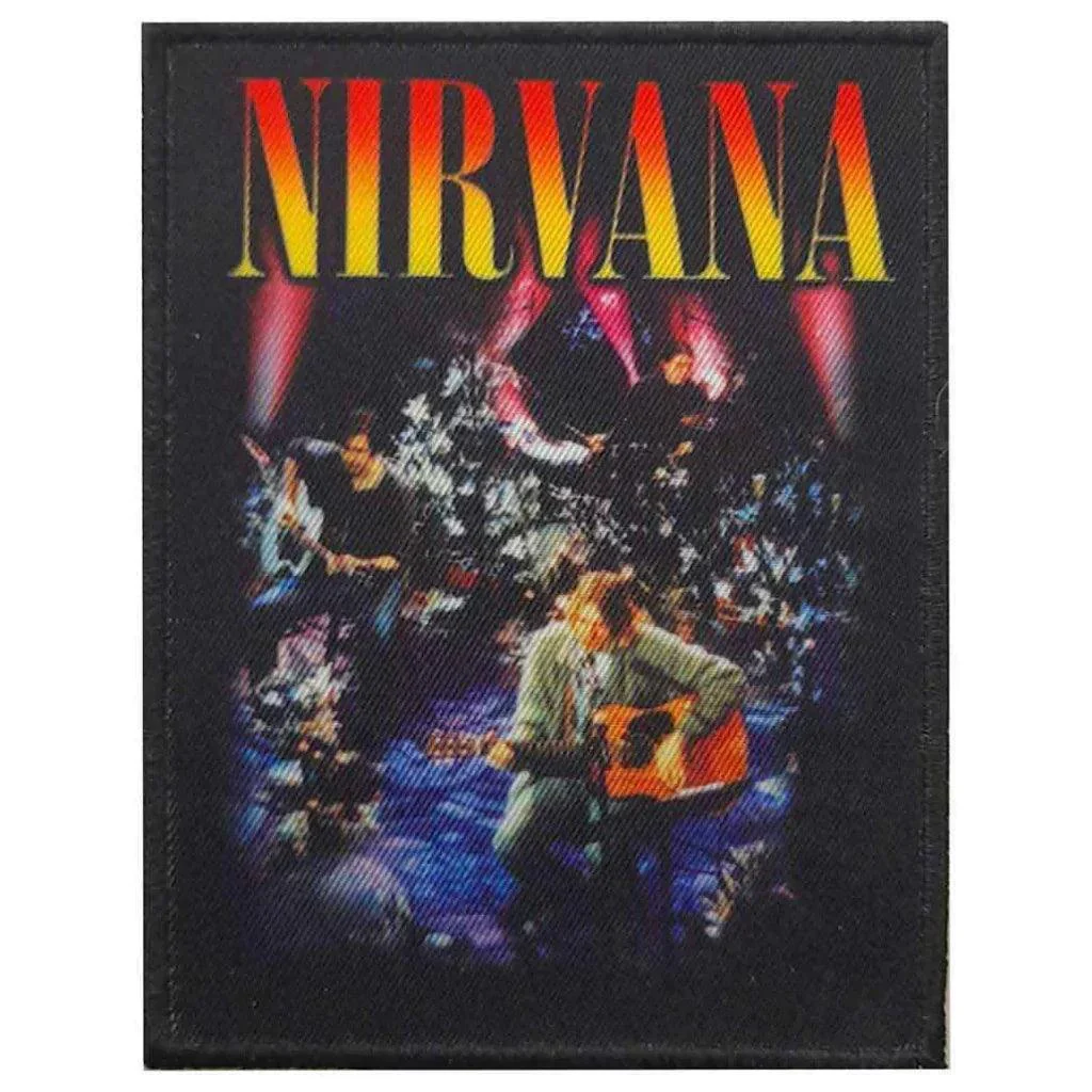 Nirvana Patch · Unplugged (9cm x 12cm)