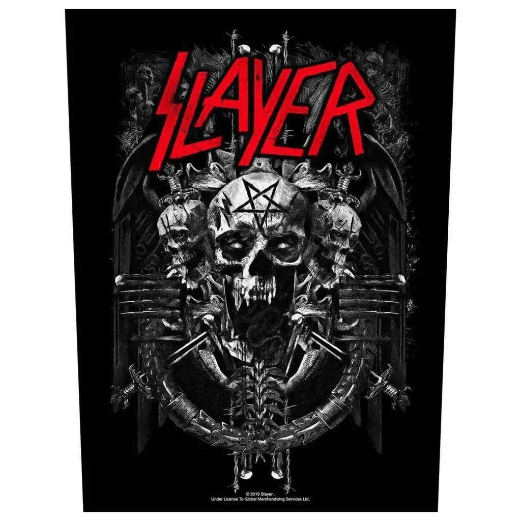Slayer Backpatch Rückenaufnäher · Demonic (29cm x 34cm)