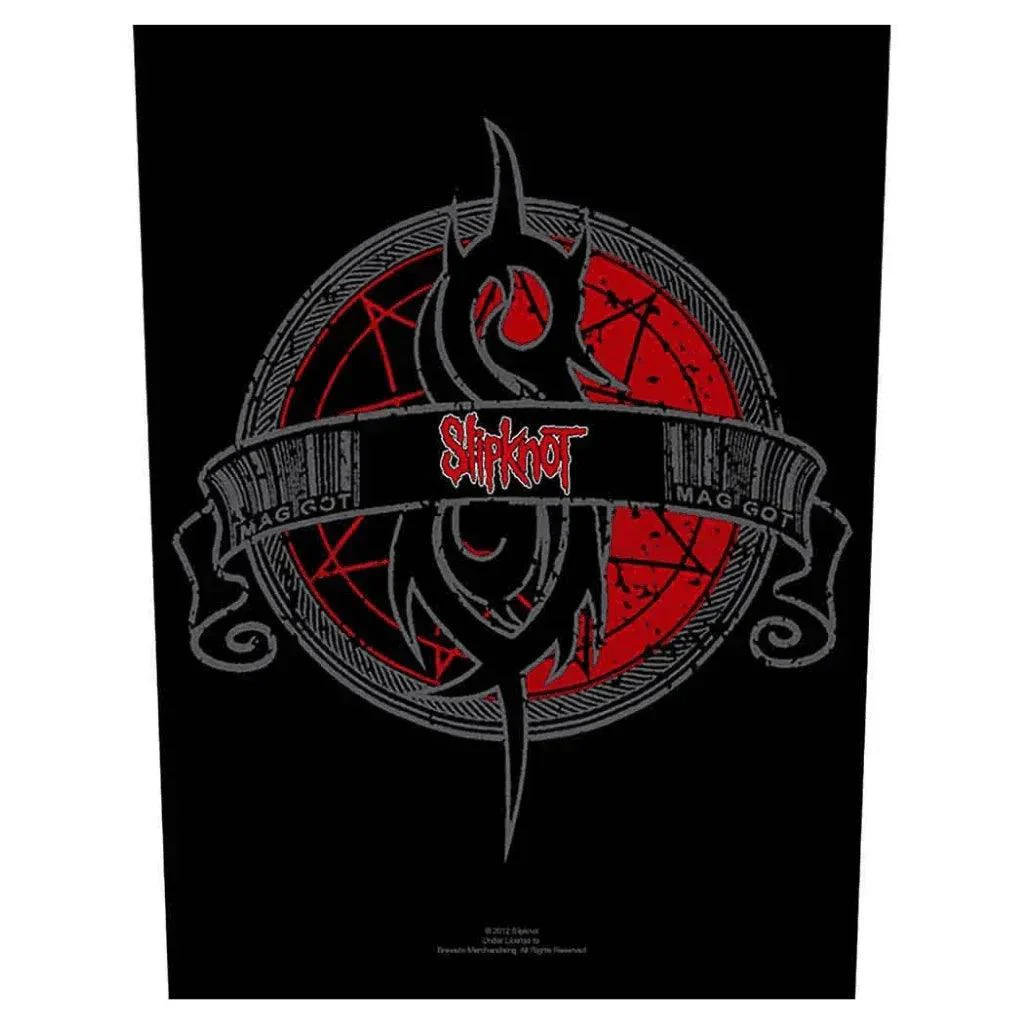 Slipknot Backpatch Rückenaufnäher · Crest (29cm x 34cm)