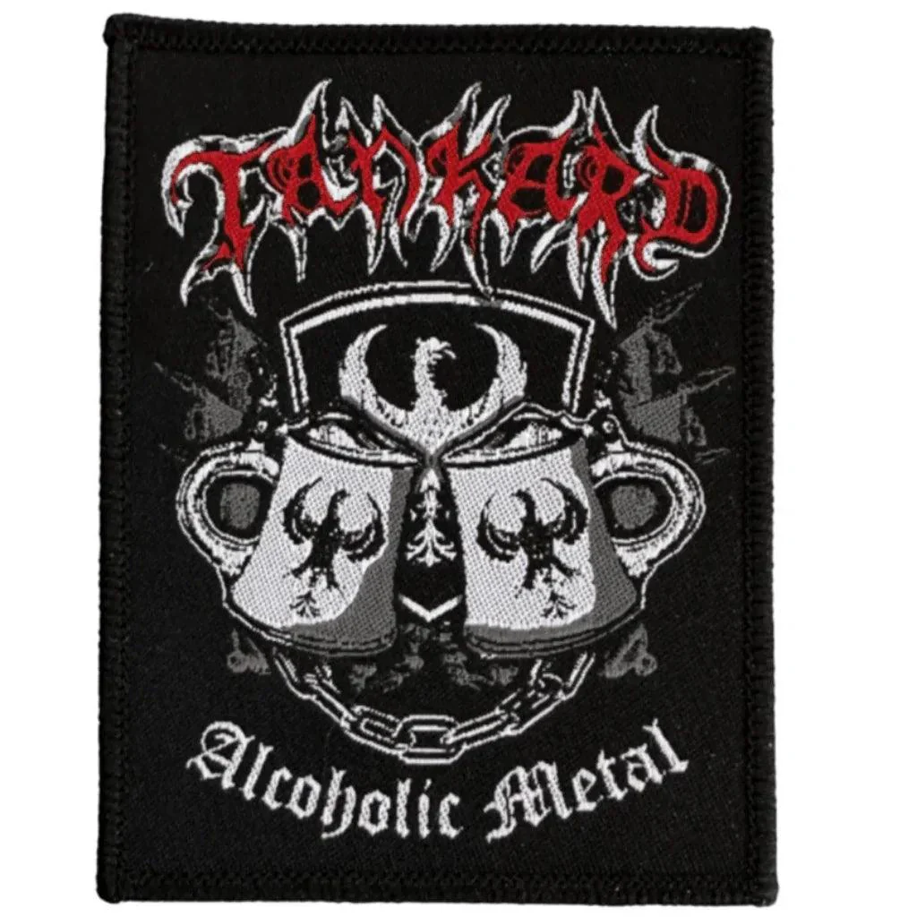 Tankard Patch · Alcoholic Metal (7cm x 10cm)