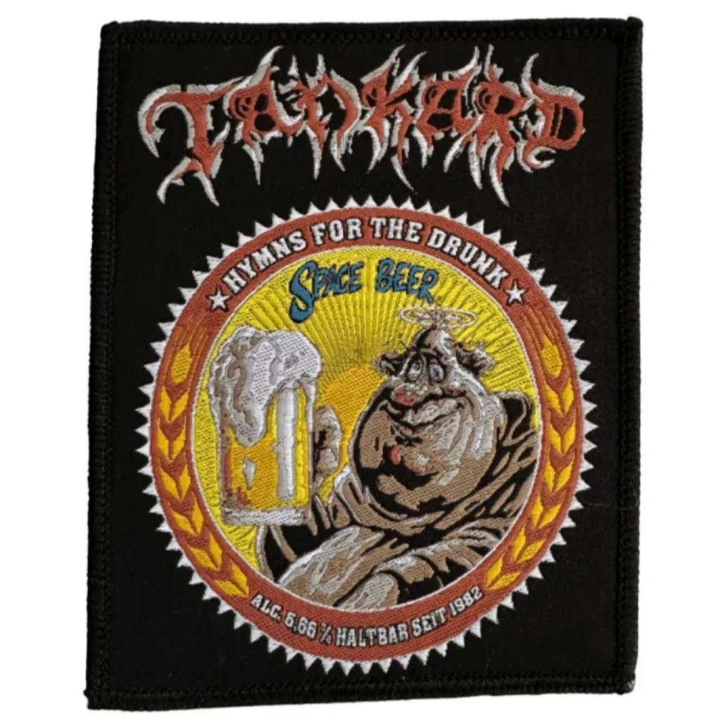 Tankard Patch · Hymns For The Drunk (8cm x 10cm)
