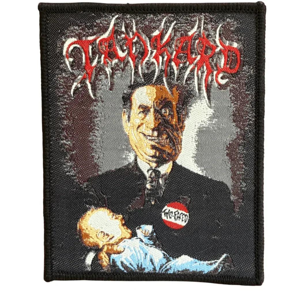Tankard Patch · Two Faced (8cm x 10cm)