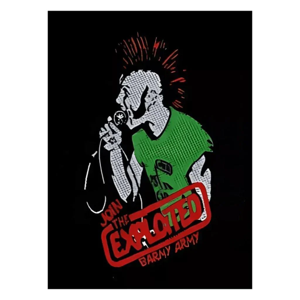 The Exploited Patch · Barmy Army (7cm x 10cm)