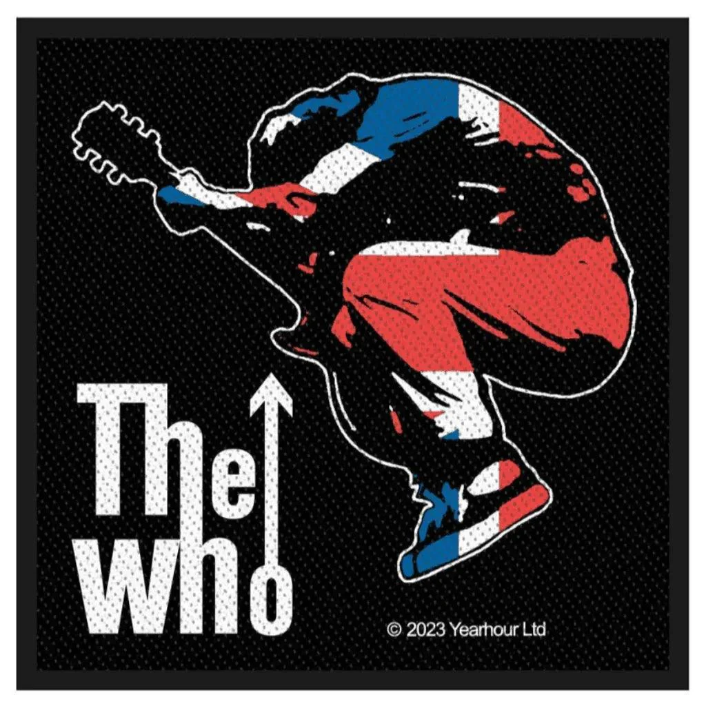 The Who Patch · Pete Jump (10cm x 10cm)