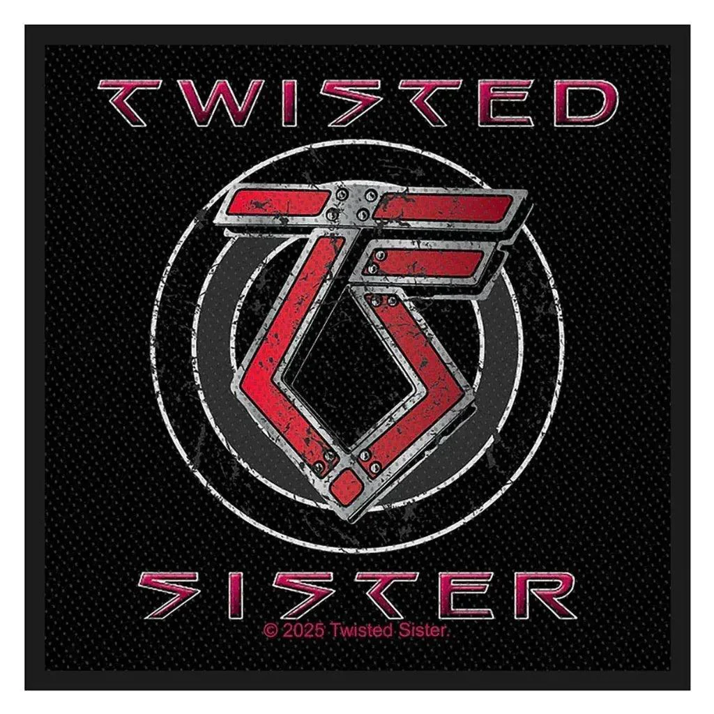 Twisted Sister Patch · TS Logo (10cm x 10cm)